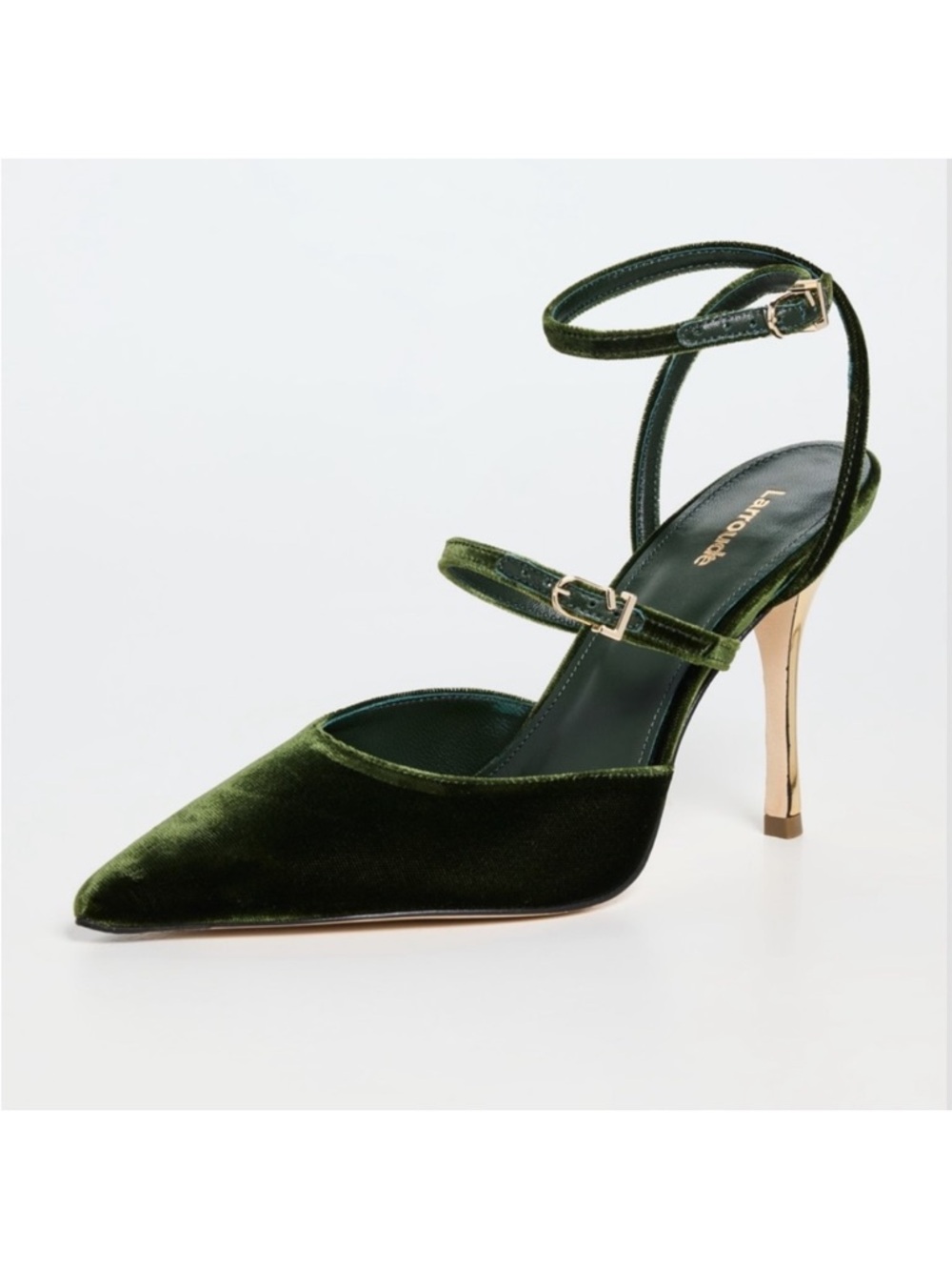 NEW Larroude Kris Velvet‎ Pump